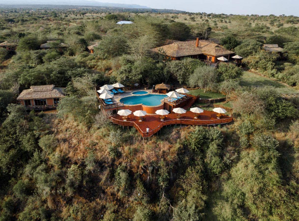 Escarpment Luxury Lodge Manyara Mto wa Mbu ภายนอก รูปภาพ