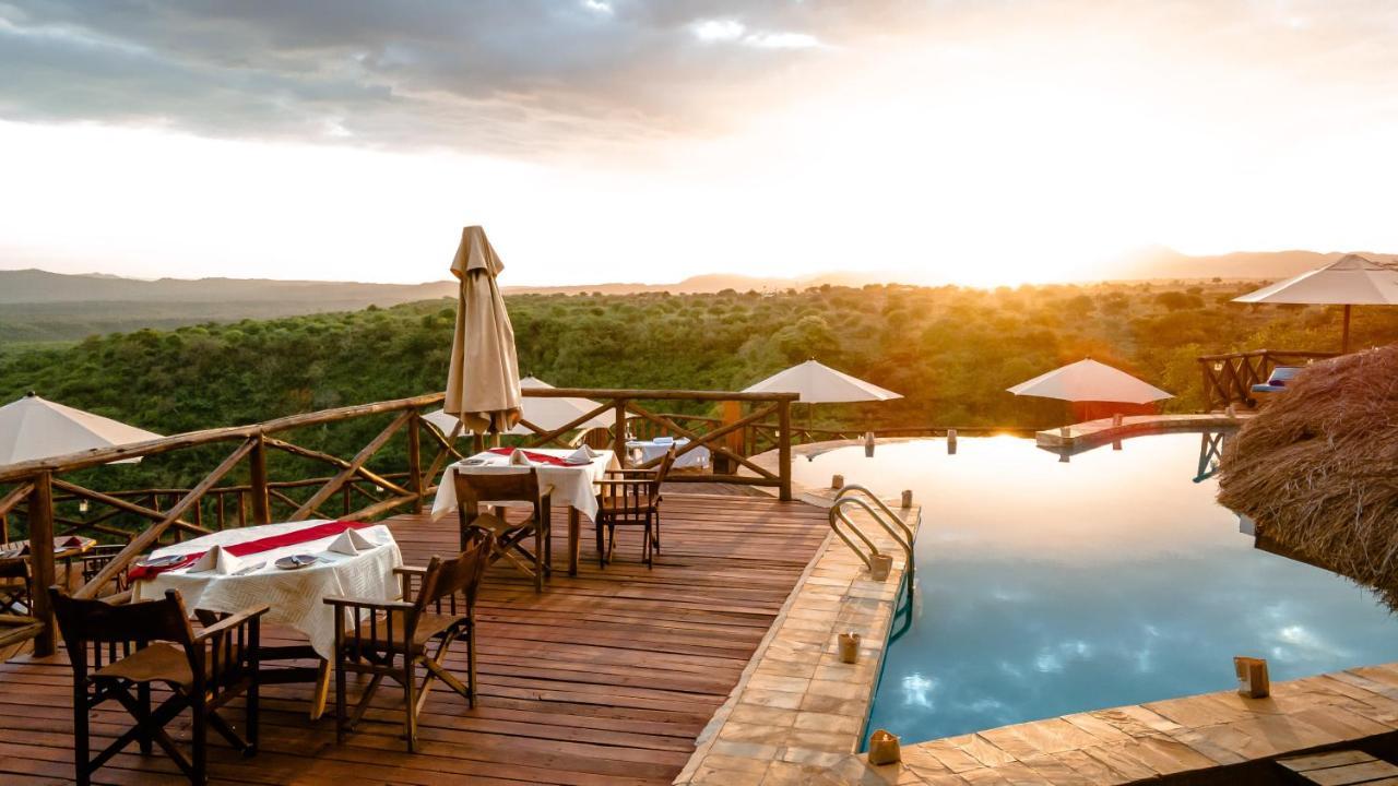 Escarpment Luxury Lodge Manyara Mto wa Mbu ภายนอก รูปภาพ
